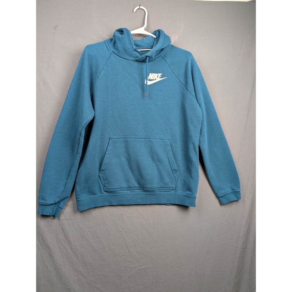 Nike Sportswear Essential Fleece Hoodie‎ Teal  Mens Medium